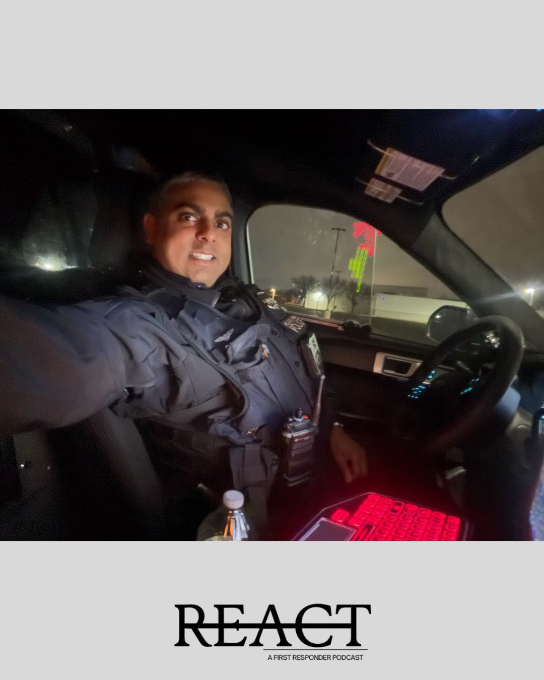 Philip Singh featured on REACT: A First Responder Podcast